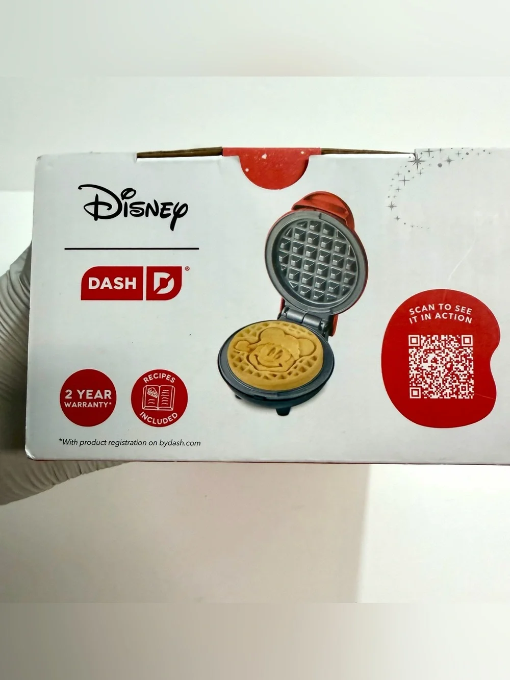 DASH Disney Mickey & Friends Mini Waffle Maker 4